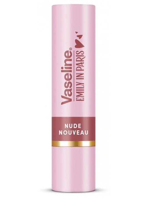 Make-up | Balsam de buze emily in paris editie limitata nude nouveau, vaseline, 3g | 1001cosmetice.ro