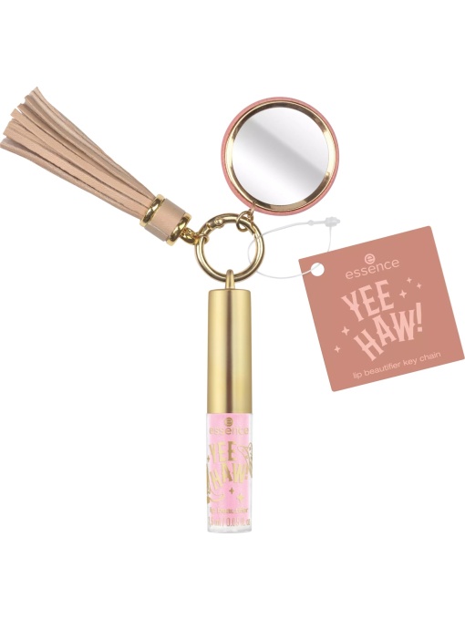 Essence | Breloc cu luciu de buze si oglinda colectia yee haw! essence | 1001cosmetice.ro