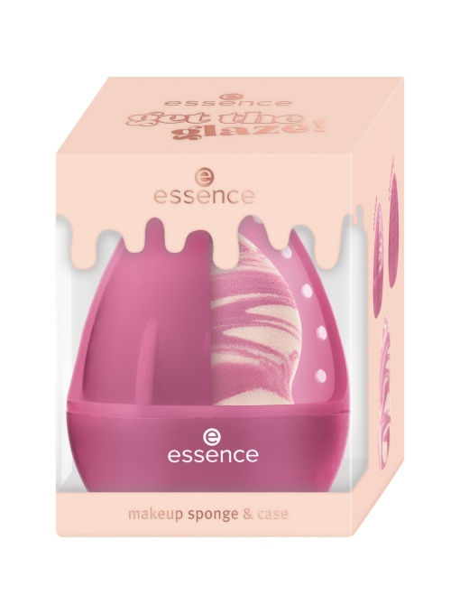 Make-up, essence | Buretel pentru machiaj + suport, get the glaze!, essence | 1001cosmetice.ro