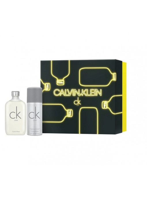 Calvin klein one edt 100 ml + deodorant body 150 ml set 1 - 1001cosmetice.ro