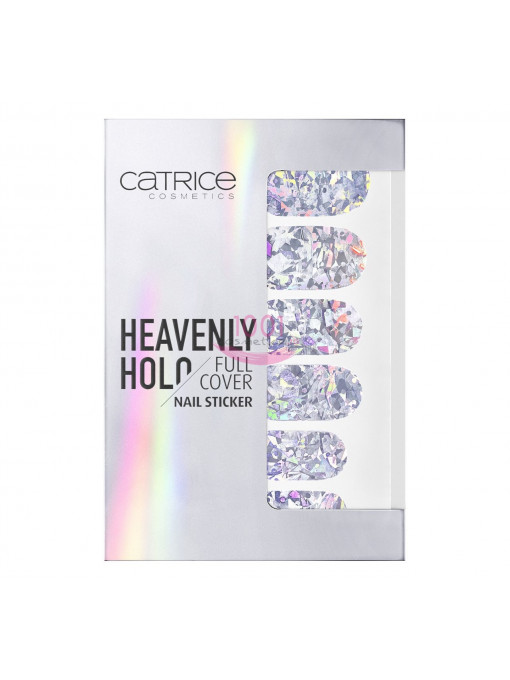 Catrice heavenly holo full cover abtibild pentru unghii set 12 bucati 1 - 1001cosmetice.ro