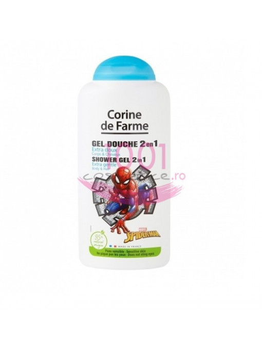 Baie &amp; spa, disney - barbie | Corine de farme disney spiderman 2 in 1 gel de dus+sampon | 1001cosmetice.ro