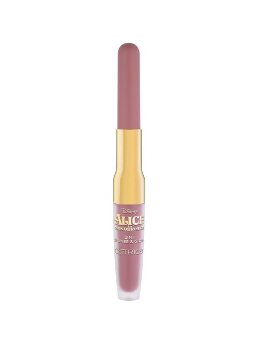 Gloss | Creion de buze + lipgloss, disney alice in wonderland, c01 how curious, catrice | 1001cosmetice.ro