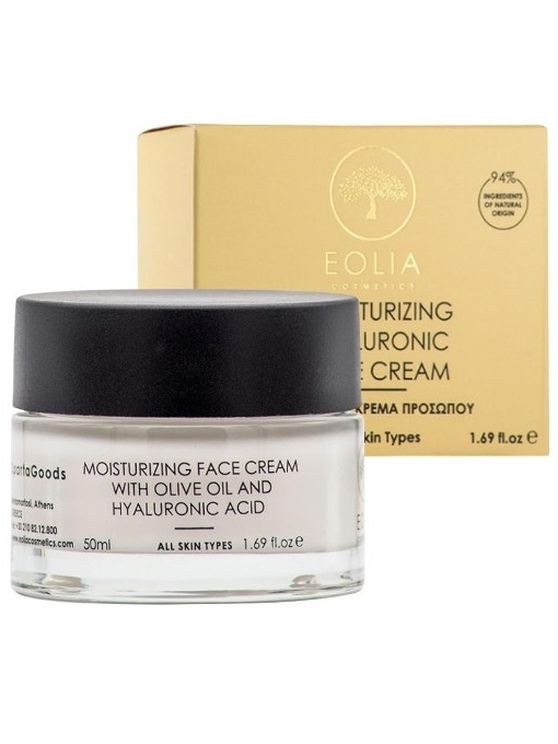 Promotii | Crema de fata hidratanta cu ulei de masline si acid hialuronic eolia, 50 ml | 1001cosmetice.ro