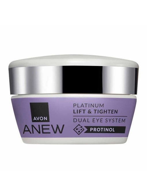 Creme de ochi, avon | Crema duala pentru ochi cu efect de lifting anew platinum avon, 2x 10 ml | 1001cosmetice.ro