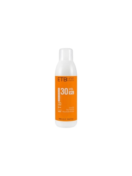 Vopsea de par, etb | Crema oxidanta 9% 20 vol etb hair professional - 1000 ml | 1001cosmetice.ro