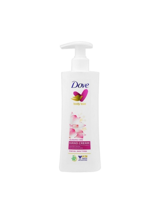 [Crema pentru maini, cu extract de floare de lotus si lapte de orez, dove, cu pompita, 250 ml - 1001cosmetice.ro] [1]