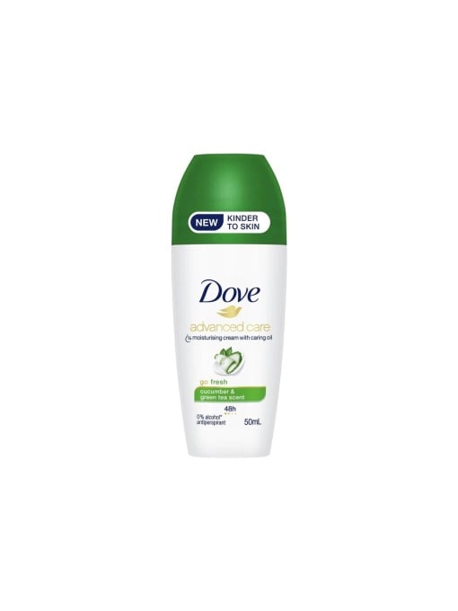 Dove | Deodorant antiperspirant roll on, go fresh cucumber & green tea scent, dove, 50 ml | 1001cosmetice.ro