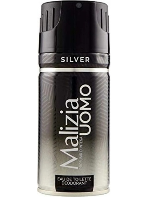 Promotii | Deodorant parfumat pentru barbati uomo silver malizia, 150 ml | 1001cosmetice.ro