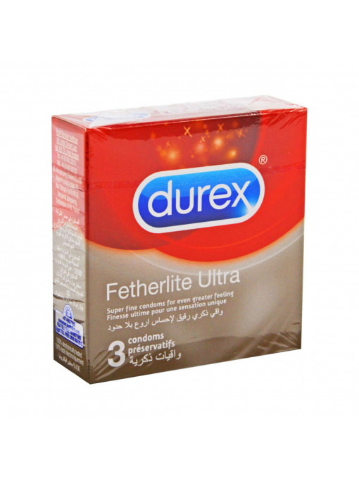 Igiena intima, durex | Durex love fetherlite ultra 3 prezervative | 1001cosmetice.ro