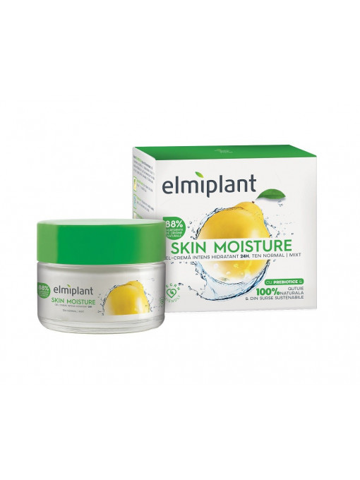 Creme fata, elmiplant | Elmiplant skin moisture crema hidratanta de zi cu gutuie | 1001cosmetice.ro