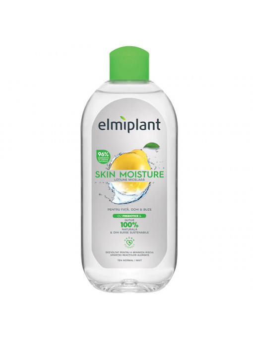 Elmiplant | Elmiplant skinmoisture lotiune micelara pentru fata, ochi si buze, 400 ml | 1001cosmetice.ro