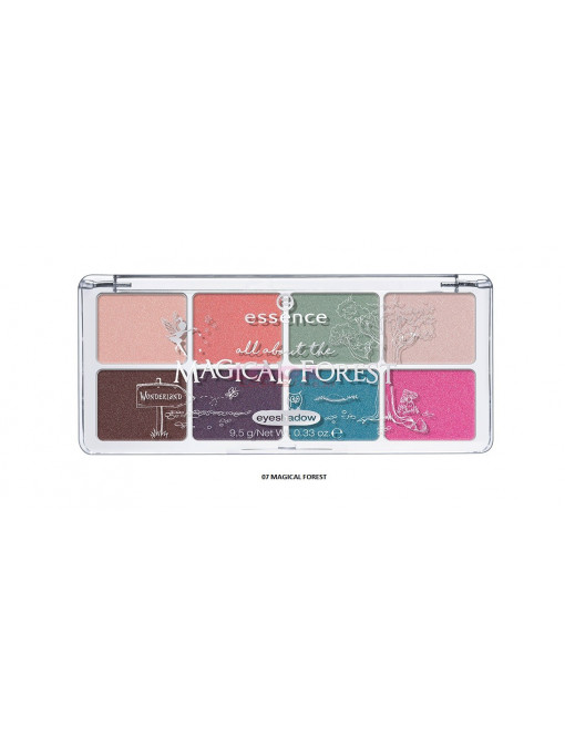 ESSENCE ALL ABOUT EYESHADOWS PALETTES MAGICAL FOREST 07