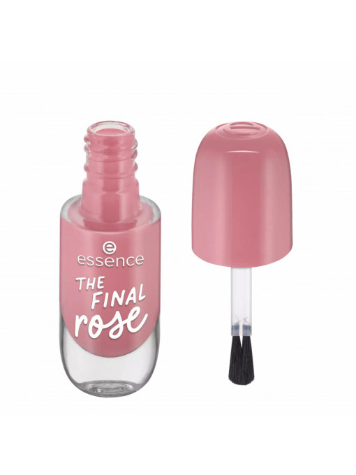 Essence gel nail colour lac de unghii cu aspect de gel 08 the final rose 1 - 1001cosmetice.ro