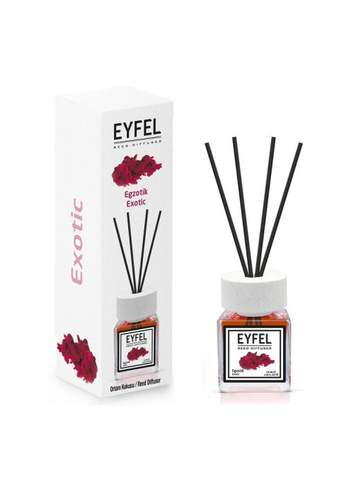 Curatenie, eyfel | Eyfel reed diffuser odorizant betisoare pentru camera cu miros exotic | 1001cosmetice.ro