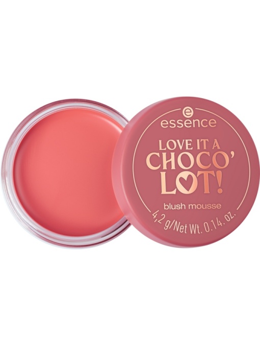 Make-up | Fard de obraz spuma, love it a choco' lot!, essence, 4.2 g | 1001cosmetice.ro