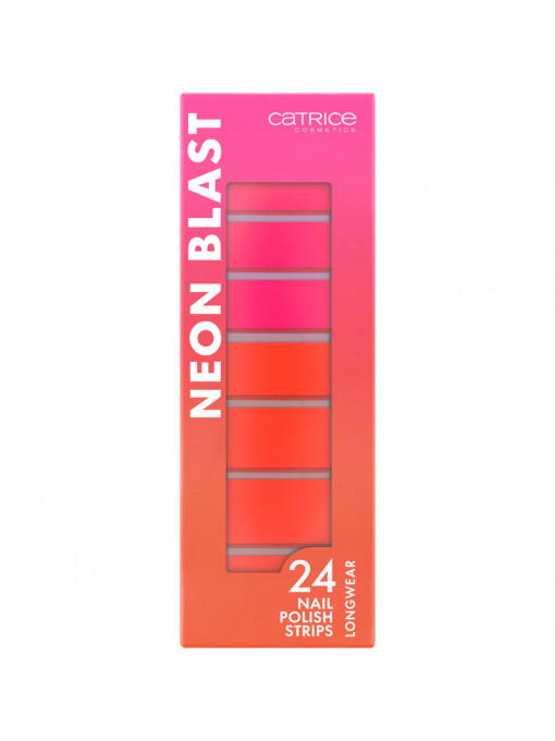 Catrice | Folii autoadezive pentru unghii neon blast nail polish catrice | 1001cosmetice.ro