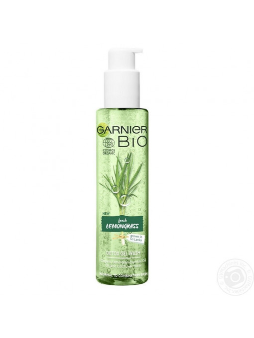 Ten, garnier | Garnier bio detox gel wash fresh lemongrass gel de curatare | 1001cosmetice.ro