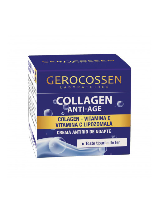 Ten, gerocossen | Gerocosen collagen anti age crema antirid de noapte | 1001cosmetice.ro