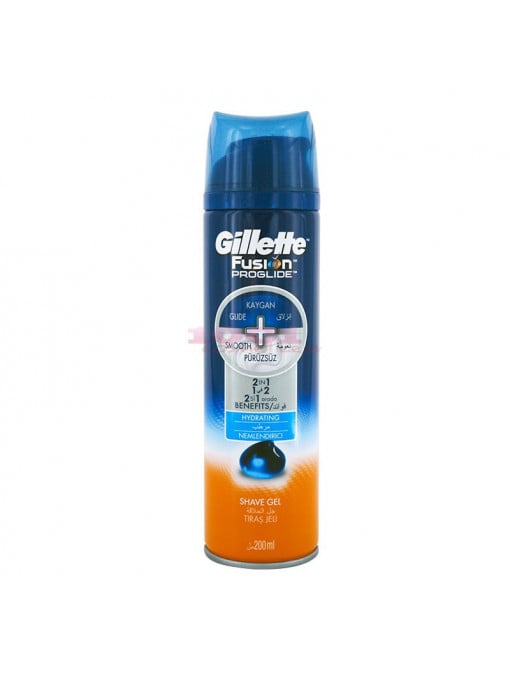 Gillette fusion proglide gel de ras hidratant 1 - 1001cosmetice.ro