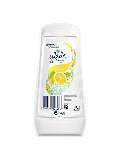 Curatenie | Glade deodorant de camera sub forma de gel fresh lemon | 1001cosmetice.ro