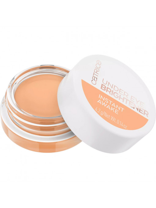 Concealer - corector | Iluminator pentru cearcăne under eye brightener, warm nude 020, catrice | 1001cosmetice.ro