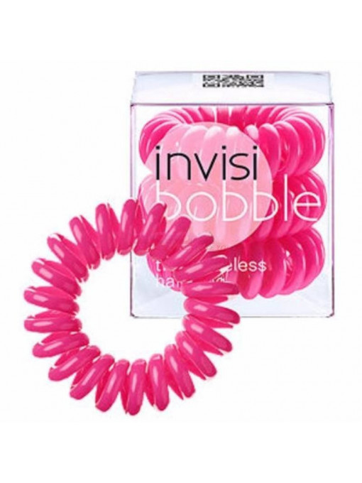 Par | Invisibobble traceless hair ring inel pentru par pink | 1001cosmetice.ro