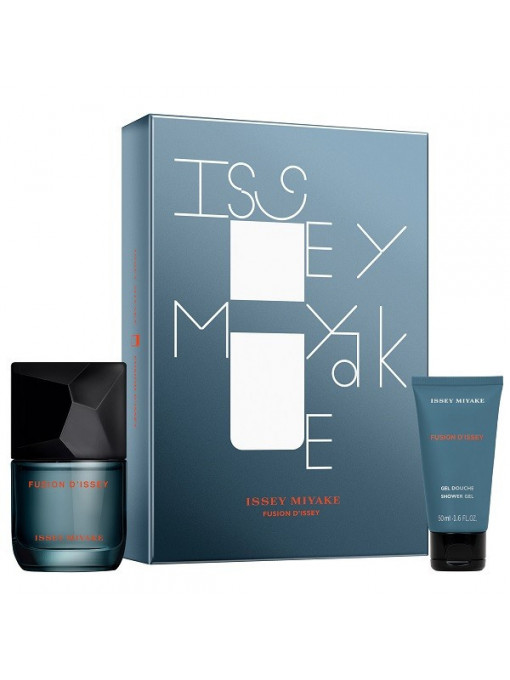 Issey miyake fusion d issey edt 50 ml + gel de dus 50 ml set 1 - 1001cosmetice.ro
