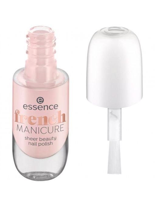 Lac de unghii, french manicure sheer beauty, peach please! 01, essence 1 - 1001cosmetice.ro