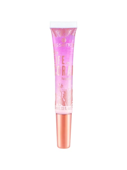 Produse cosmetice online - 1001cosmetice.ro | Lipgloss life in coral 01 essence, 10 ml | 1001cosmetice.ro