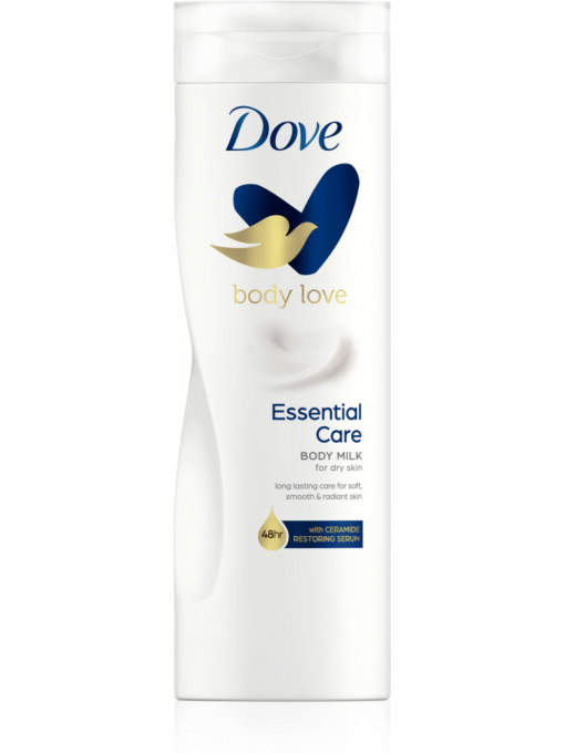 Lotiune de corp pentru piele uscata, Essential Care, Dove, 400 ml