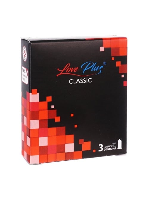 LOVE +PLUS CLASSIC PREZERVATIVE SET 3 BUCATI