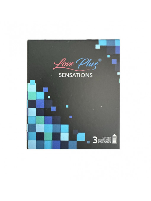 Durex | Love +plus sensation prezervative set 3 bucati | 1001cosmetice.ro