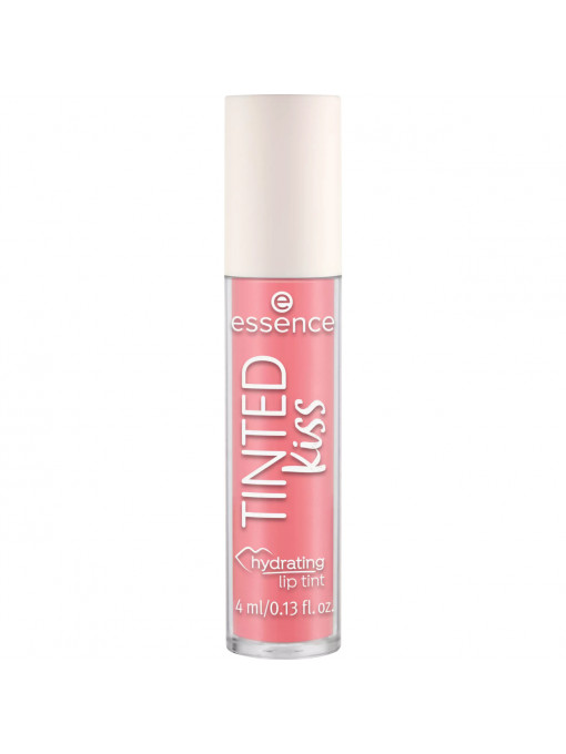 Gloss, essence | Luciu hidratant pentru buze tinted kiss pink & fabulous 01 essence | 1001cosmetice.ro