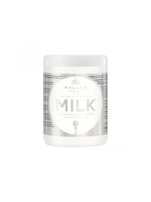 Tratament &amp; masti | Masca de par hidratanta milk kallos, 1000 ml | 1001cosmetice.ro