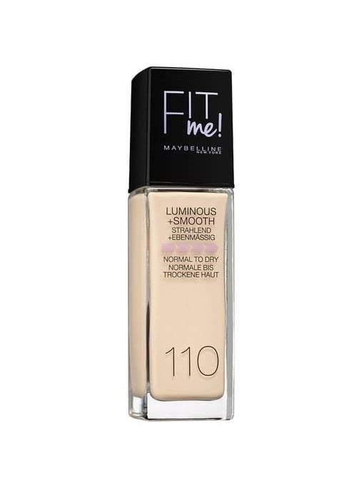 Maybelline | Maybelline fit me luminous + smooth fond de ten porcelain 110 | 1001cosmetice.ro