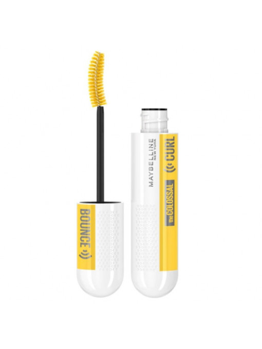 Mascara (rimel) | Maybelline the colossal curl bounce mascara very black 01 | 1001cosmetice.ro