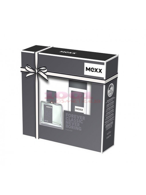 Mexx forever classic never boring edt 30 ml + dns 75 ml set men 1 - 1001cosmetice.ro