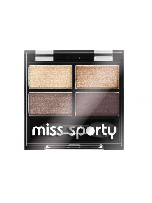 Make-up, miss sporty | Miss sporty studio colour quattro fard de pleoape golden 413 | 1001cosmetice.ro