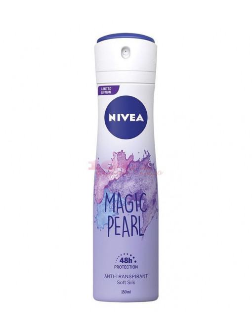 Nivea magic pearl anti-perspirant deodorant spray femei 1 - 1001cosmetice.ro