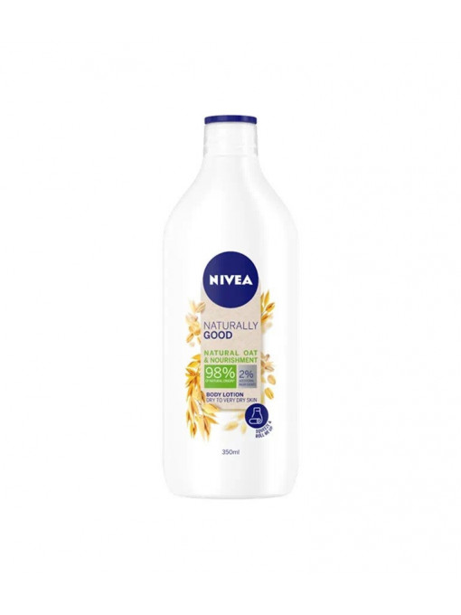 Ingrijire corp, nivea | Nivea naturally good oat & nourishment lotiune de corp | 1001cosmetice.ro