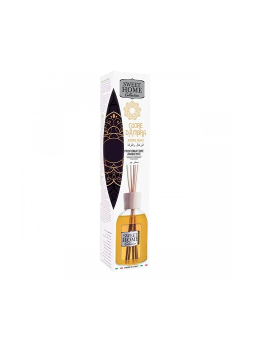 Odorizante camera | Odorizant betisoare pentru camera miros de ambra, sweet home, 100 ml | 1001cosmetice.ro