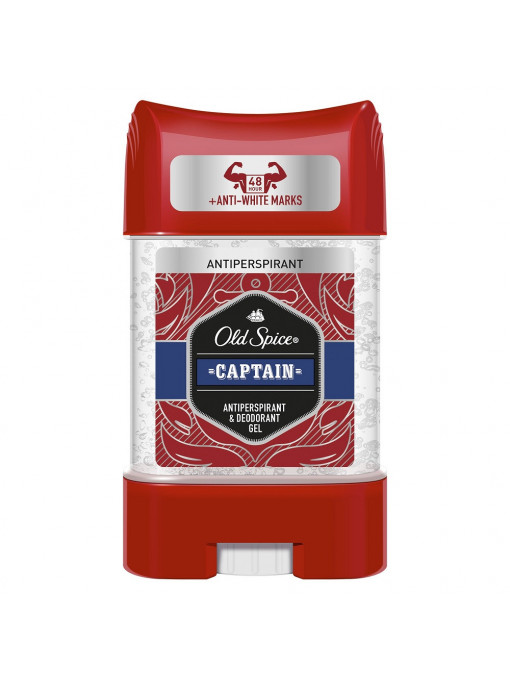 Old spice captain antiperspirant deodorant gel 1 - 1001cosmetice.ro