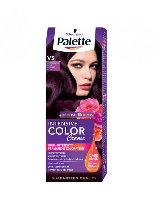Palette intensive color creme vopsea de par violet intens v5 1 - 1001cosmetice.ro