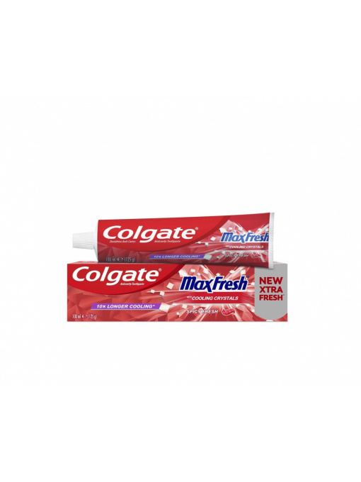 Igiena orala, utilizare: pasta de dinti | Pasta de dinti colgate max fresh cooling crystals spicy fresh, 100 ml | 1001cosmetice.ro