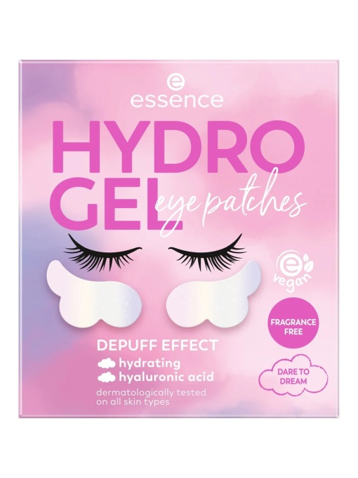 Creme de ochi | Plasturi pentru zona de sub ochi hydro gel dare to dream 04, essence, o pereche | 1001cosmetice.ro