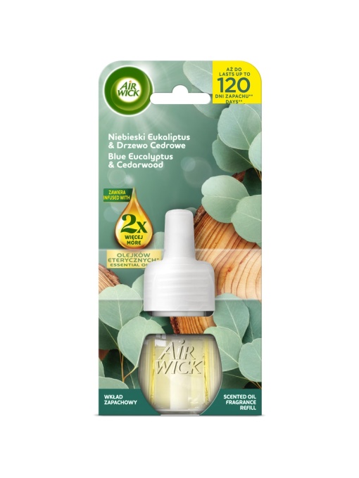 [Rezervă odorizant electric de camera eucalipt si lemn de cedru, air wick 19 ml - 1001cosmetice.ro] [1]