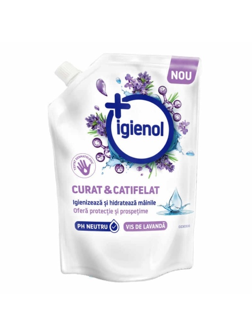 Promotii | Rezerva sapun lichid vis de lavanda, igienol, 500 ml | 1001cosmetice.ro