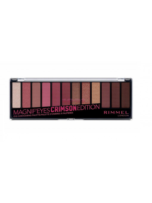 Rimmel london magnif eyes crimson edition paleta farduri 007 1 - 1001cosmetice.ro