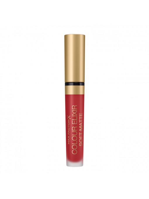 Make-up | Ruj de buze lichid colour elixir soft matte max factor, crushed ruby 030, 3.5 ml | 1001cosmetice.ro